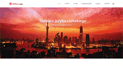 Desktop Screenshot of chinski-tlumaczenia.com